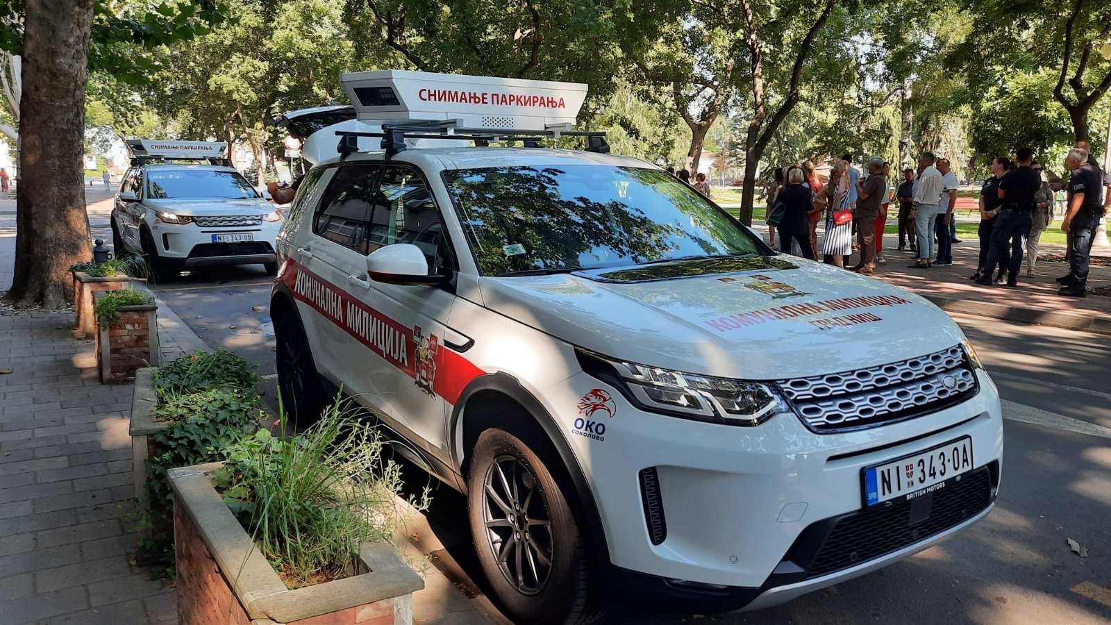 Oko sokolovo parking